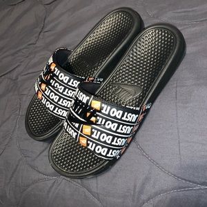 Nike just do it sandals